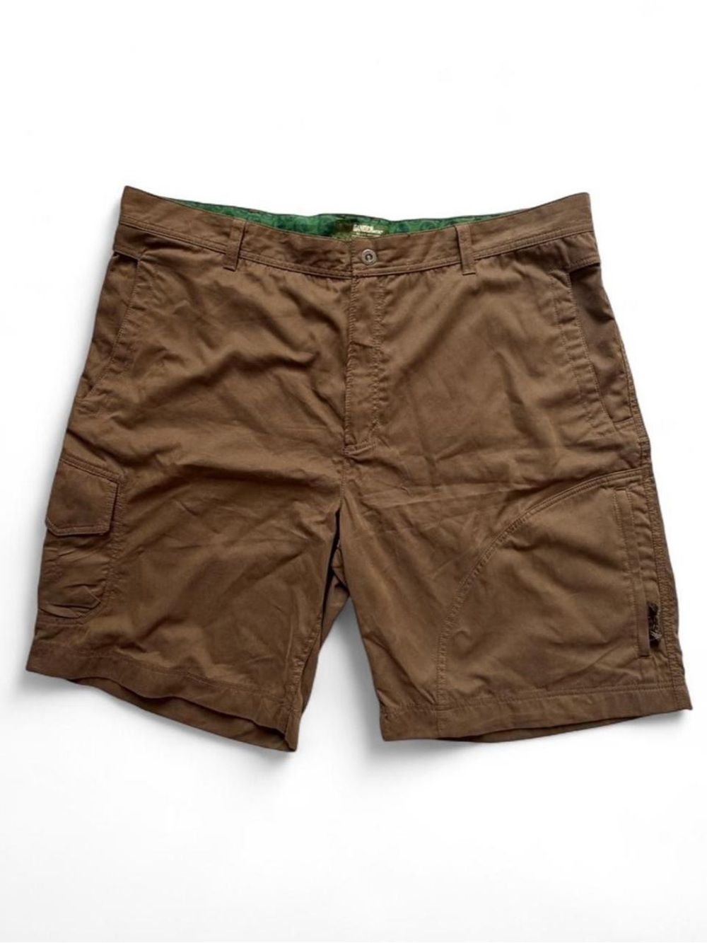 Gander Mountain Cargo Shorts Men’s Size 44 Khaki Green Utility Hiking Outdoors